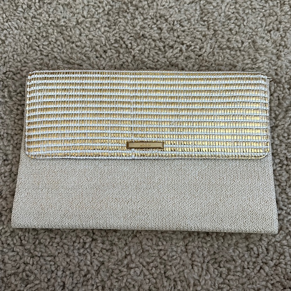 Stella and Dot cream & good clutch